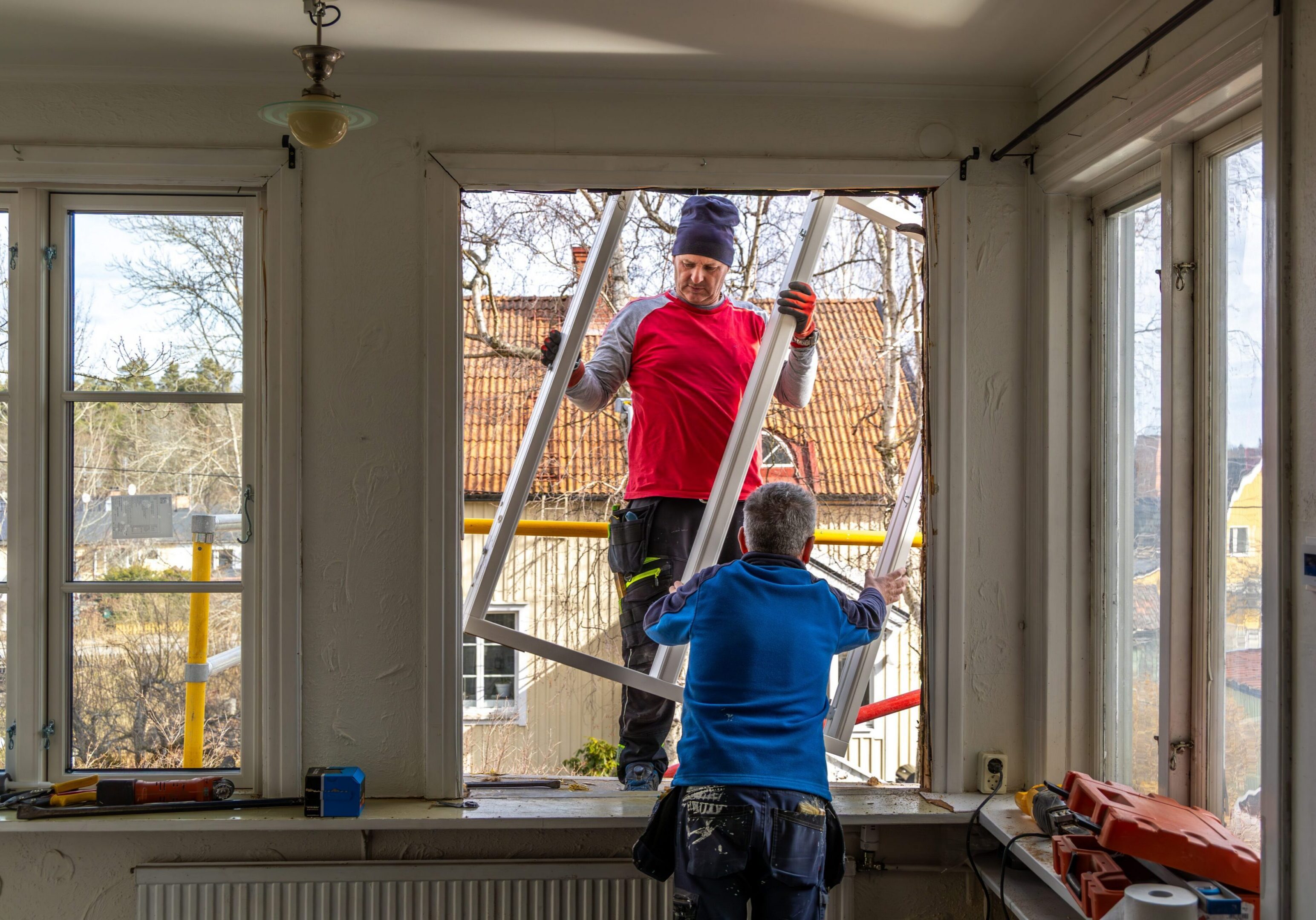 window and door installation
